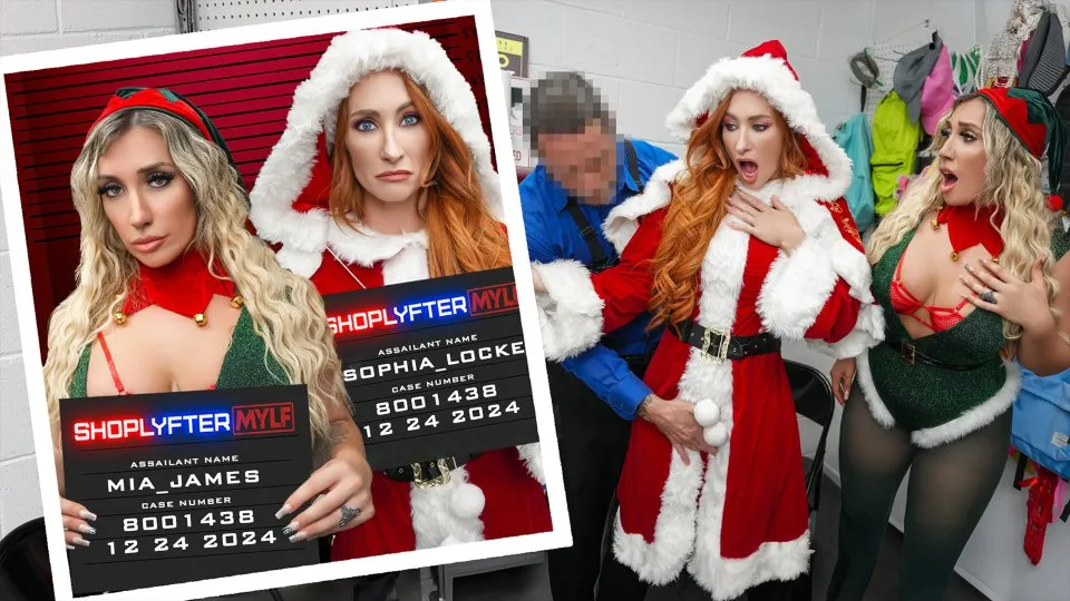 Shoplyfter Mylf - Case No. 8001438 – Ho Ho Holiday Thieves Ft. Sophia Locke, Mia James