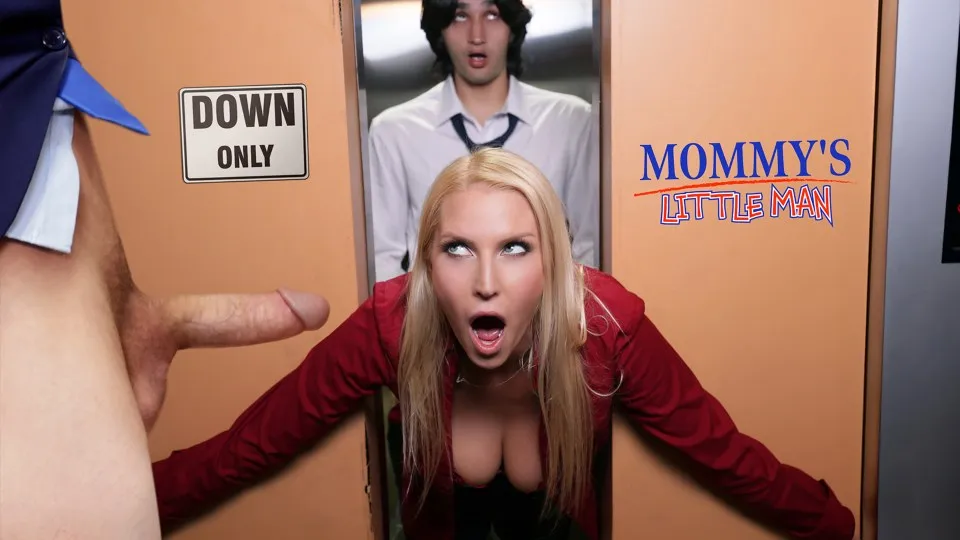 Mommys Little Man - Stuck and Double Teamed in the Elevator Ft. Vanessa Cage