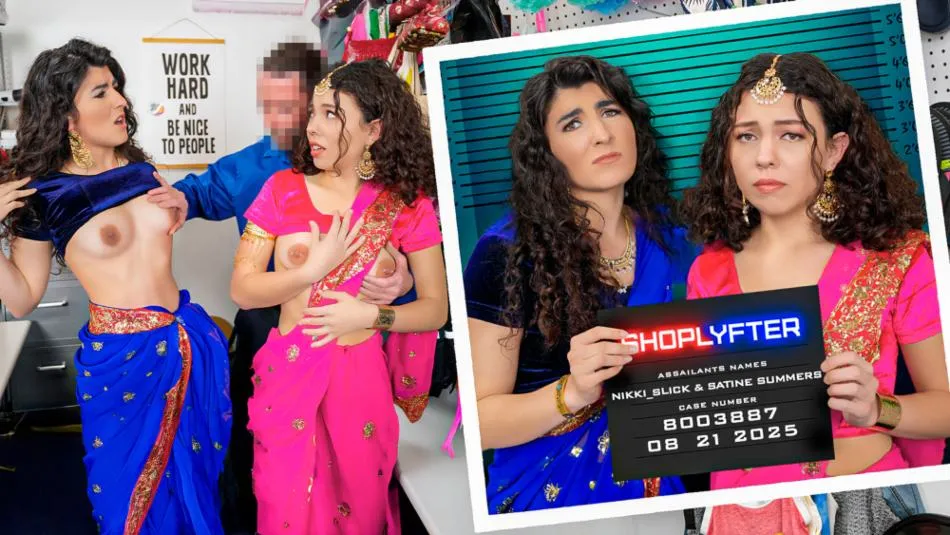 Shoplyfter - Case No. 8003887 – Under the Saris Ft. Nikki Slick, Satine Summers
