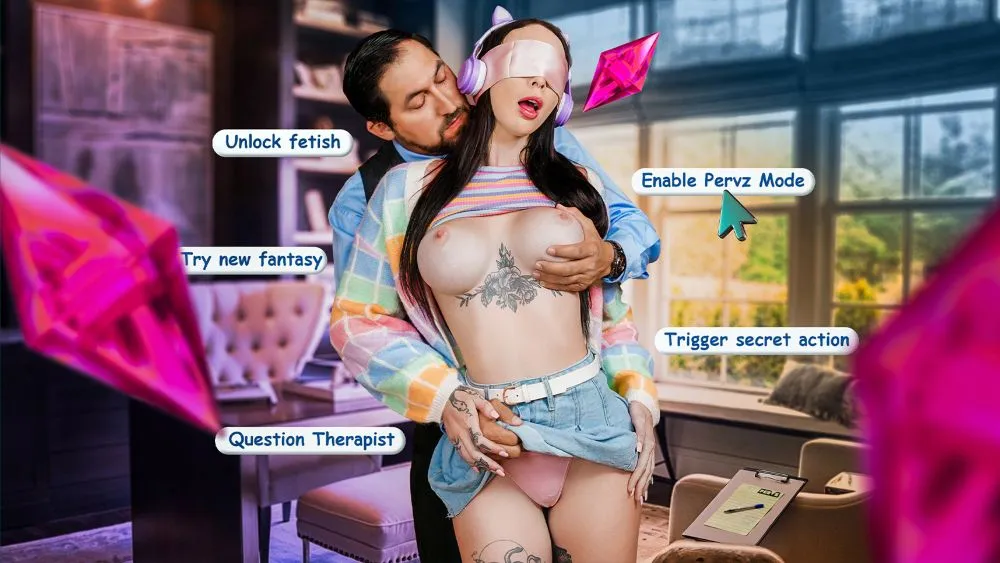 Perv Therapy - Don’t Be Shy Around Cock Ft. Indica Marie