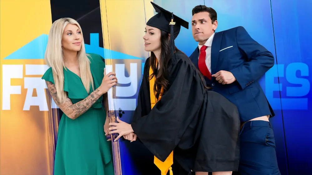 Family Strokes - Graduation Day Cuckquean Ft. Selena Love