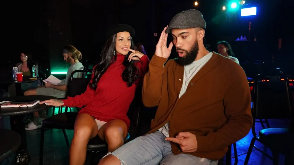 Crazy College GFs - Poetry Slam Bam Sex Ft. Evelin Stone