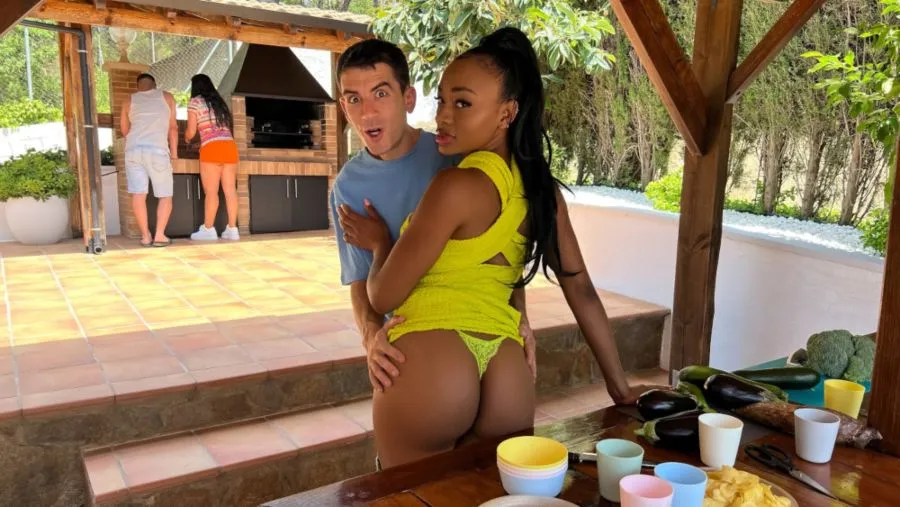 RKPrime - Sneaky Sex At Backyard BBQ Ft. Malia Lenoir